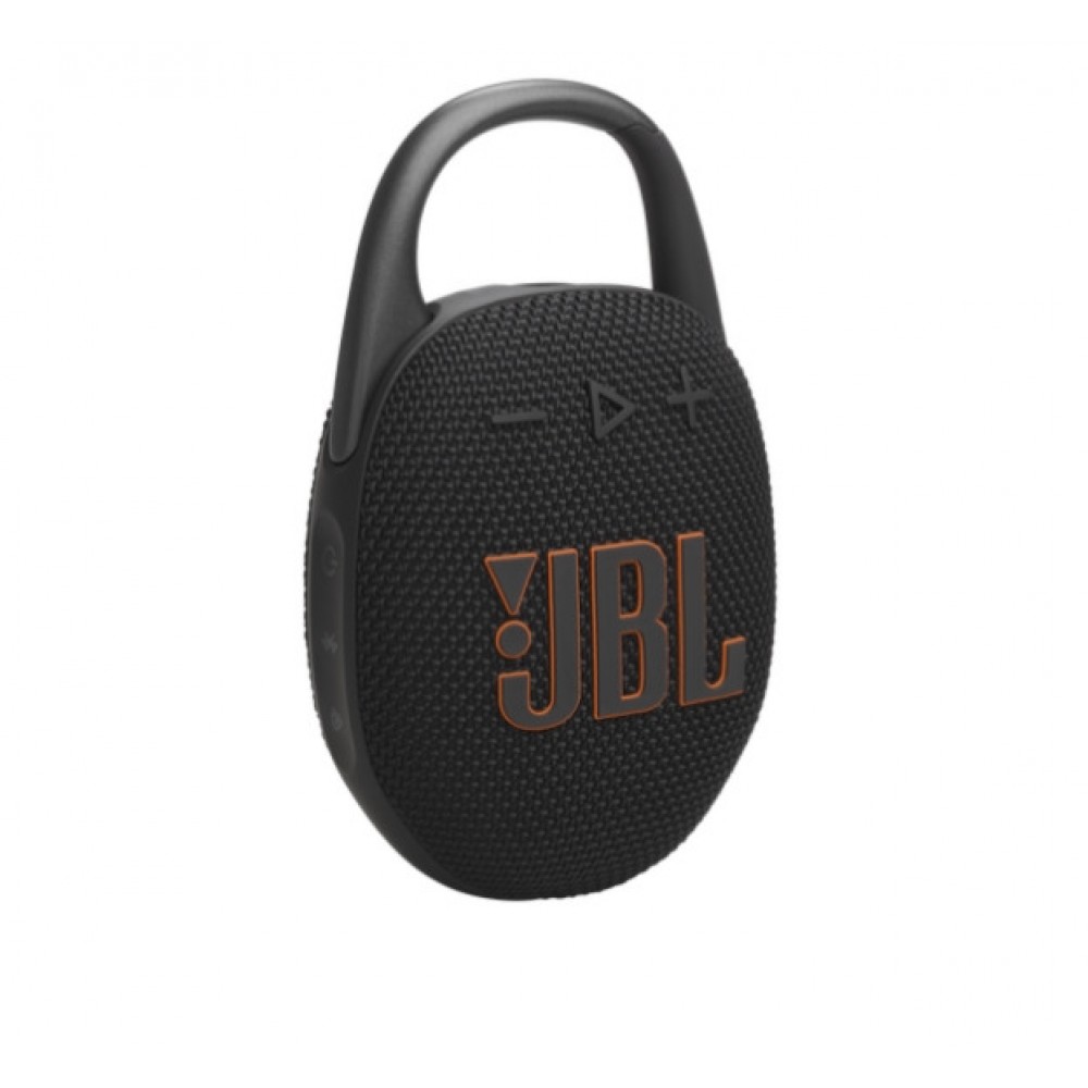 Преносима Bluetooth Тонколона JBL Clip 5 7W RMS Bluetooth 5.3 IP67 с Карабинер – Черна