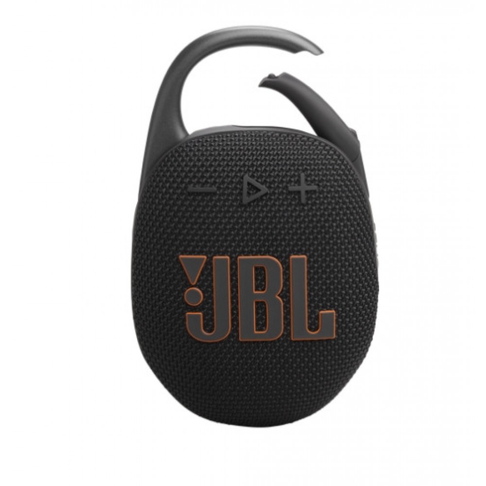 Преносима Bluetooth Тонколона JBL Clip 5 7W RMS Bluetooth 5.3 IP67 с Карабинер – Черна