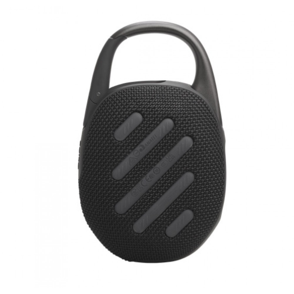 Преносима Bluetooth Тонколона JBL Clip 5 7W RMS Bluetooth 5.3 IP67 с Карабинер – Черна