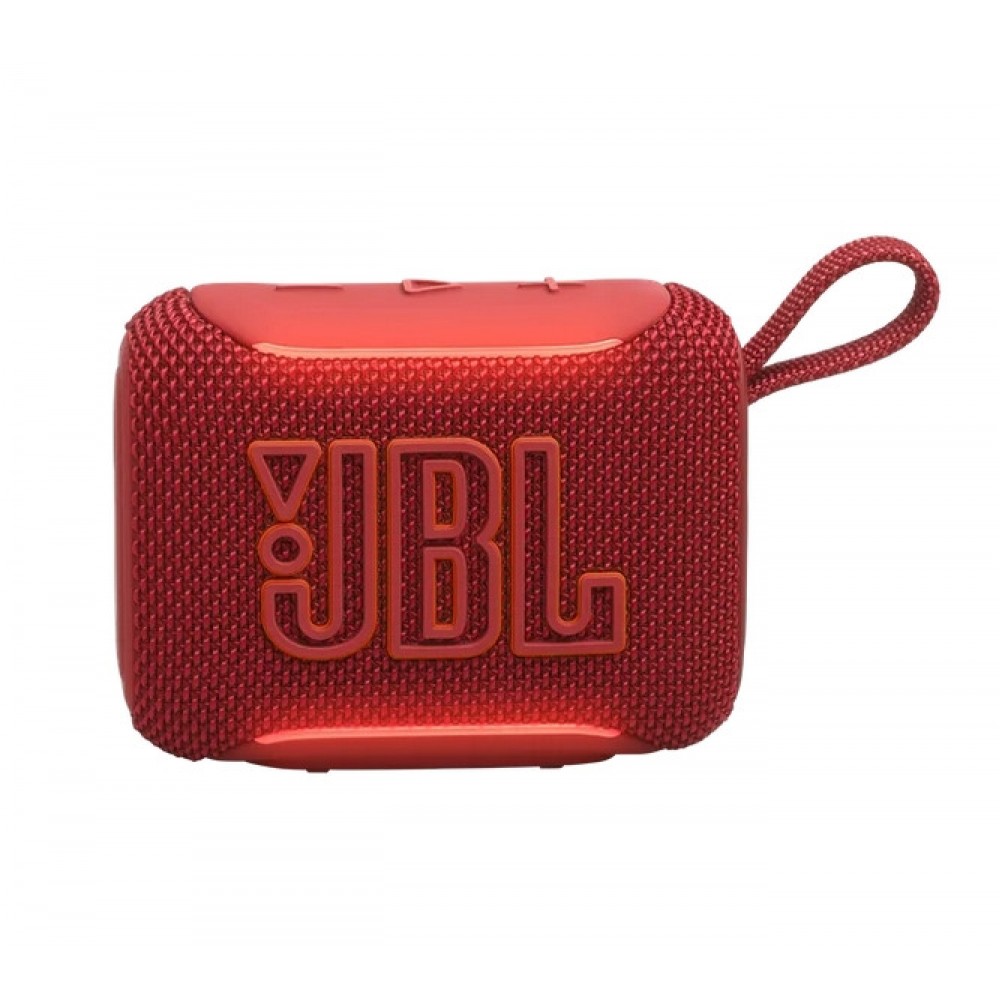 JBL GO 5 – Bluetooth високоговорител, 4.8W, IP68, 8 часа, червен
