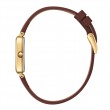 Lee Cooper LC08208.122 Дамски часовник, Кафяв- Седефен циферблат, Кожена каишка