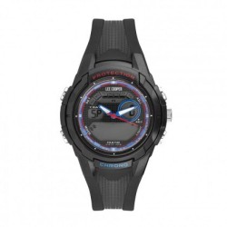 Дамски часовник Lee Cooper ORG05207.621 – Черен, дигитален, силиконова каишка, 10 ATM