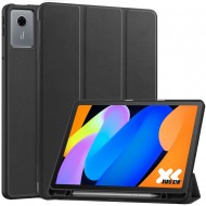 Защитен Кожен калъф със Стойка и Протектор за Lenovo Tab K11 Gen 2 / Lenovo Idea Tab (Черен, Тъмносин, Зелен, Сив, Червен, Златист)