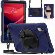 Удароустойчив калъф със стойка за Lenovo Tab K11 Gen 2 / Lenovo Idea Tab – 360° ротация, ремък за ръка и протектор, 5 цвята