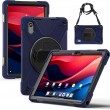 Удароустойчив калъф със стойка за Lenovo Tab K11 Gen 2 / Lenovo Idea Tab – 360° ротация, ремък за ръка и протектор, 5 цвята