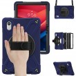 Удароустойчив калъф със стойка за Lenovo Tab K11 Gen 2 / Lenovo Idea Tab – 360° ротация, ремък за ръка и протектор, 5 цвята