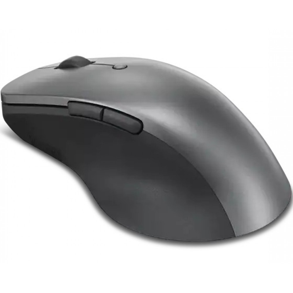 Lenovo Professional Bluetooth Rechargeable Мишка- Bluetooth 5.1, 2400 DPI, Зареждаща се, 6 бутона, сива