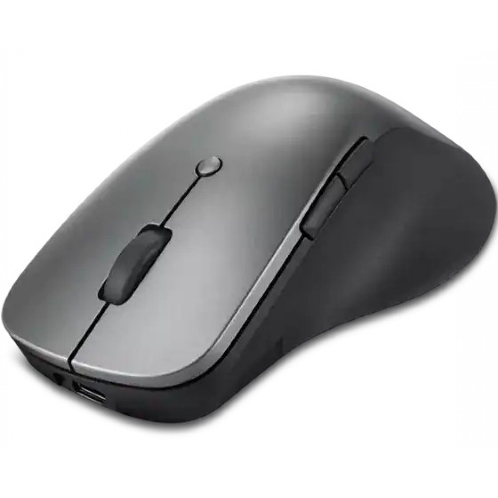 Lenovo Professional Bluetooth Rechargeable Мишка- Bluetooth 5.1, 2400 DPI, Зареждаща се, 6 бутона, сива