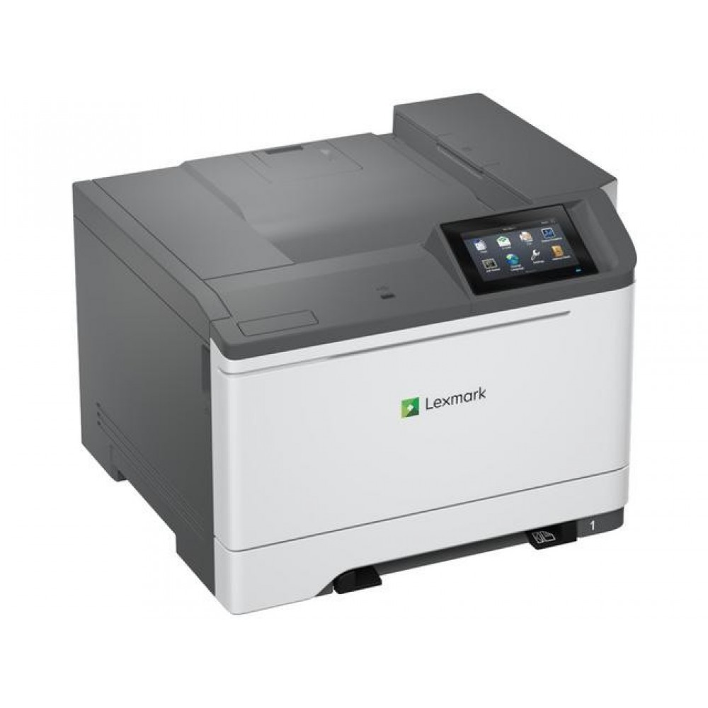 Lexmark CS632dwe Принтер - A4, Цветен, Лазерен, 40ppm, Duplex, Мрежов, White-Grey