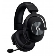 Logitech PRO X – Гейминг слушалки, 50mm PRO-G, 7.1 Surround, Blue Voice, Алуминий - Черни