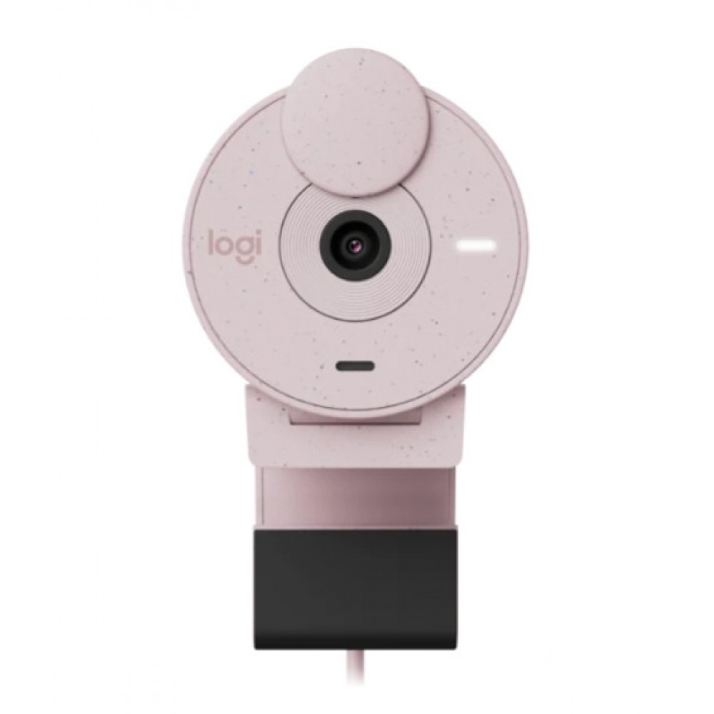 Logitech Brio 300 Full HD Уеб Камера с Mono Микрофон и USB-C – Pink – 960-001448