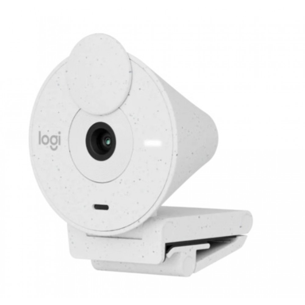 Logitech Brio 300 Full HD Уеб Камера с Mono Микрофон и USB-C – Off-White – 960-001442