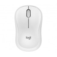 Logitech M240 Silent - безшумна Bluetooth мишка, 4000 DPI, 18 месеца - бяла