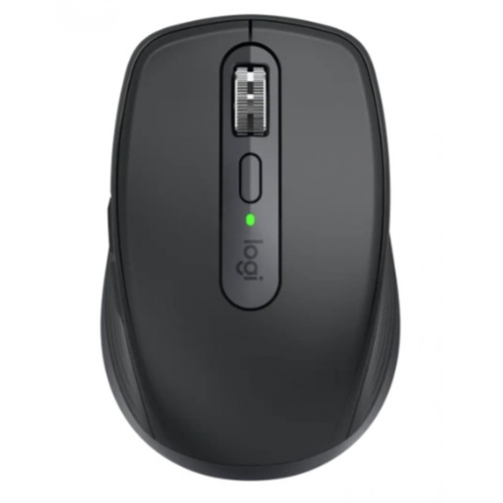 Logitech MX Anywhere 3S – безжична мишка, 8000 DPI, Darkfield, 6 бутона, 70 дни батерия, Graphite