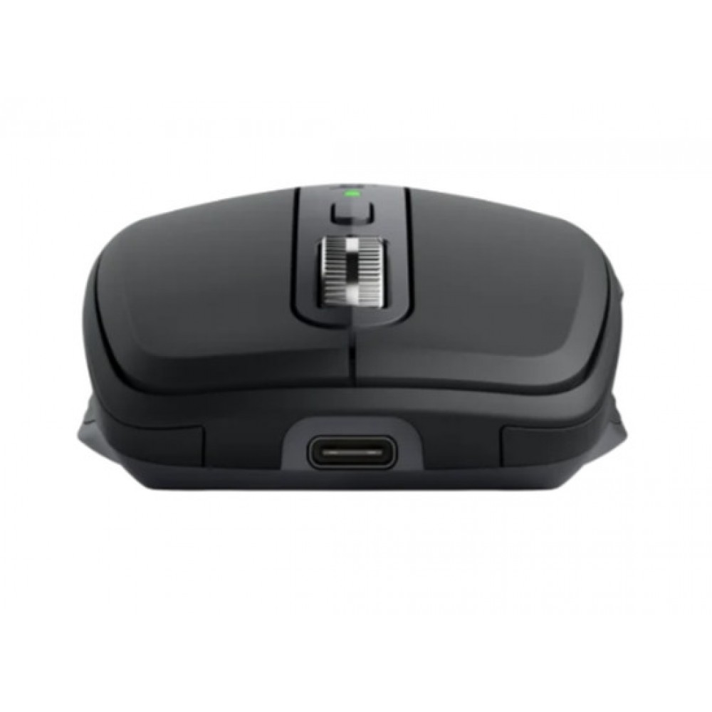 Logitech MX Anywhere 3S – безжична мишка, 8000 DPI, Darkfield, 6 бутона, 70 дни батерия, Graphite