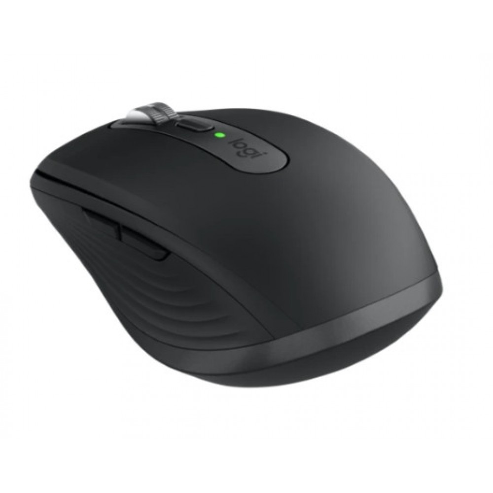 Logitech MX Anywhere 3S – безжична мишка, 8000 DPI, Darkfield, 6 бутона, 70 дни батерия, Graphite