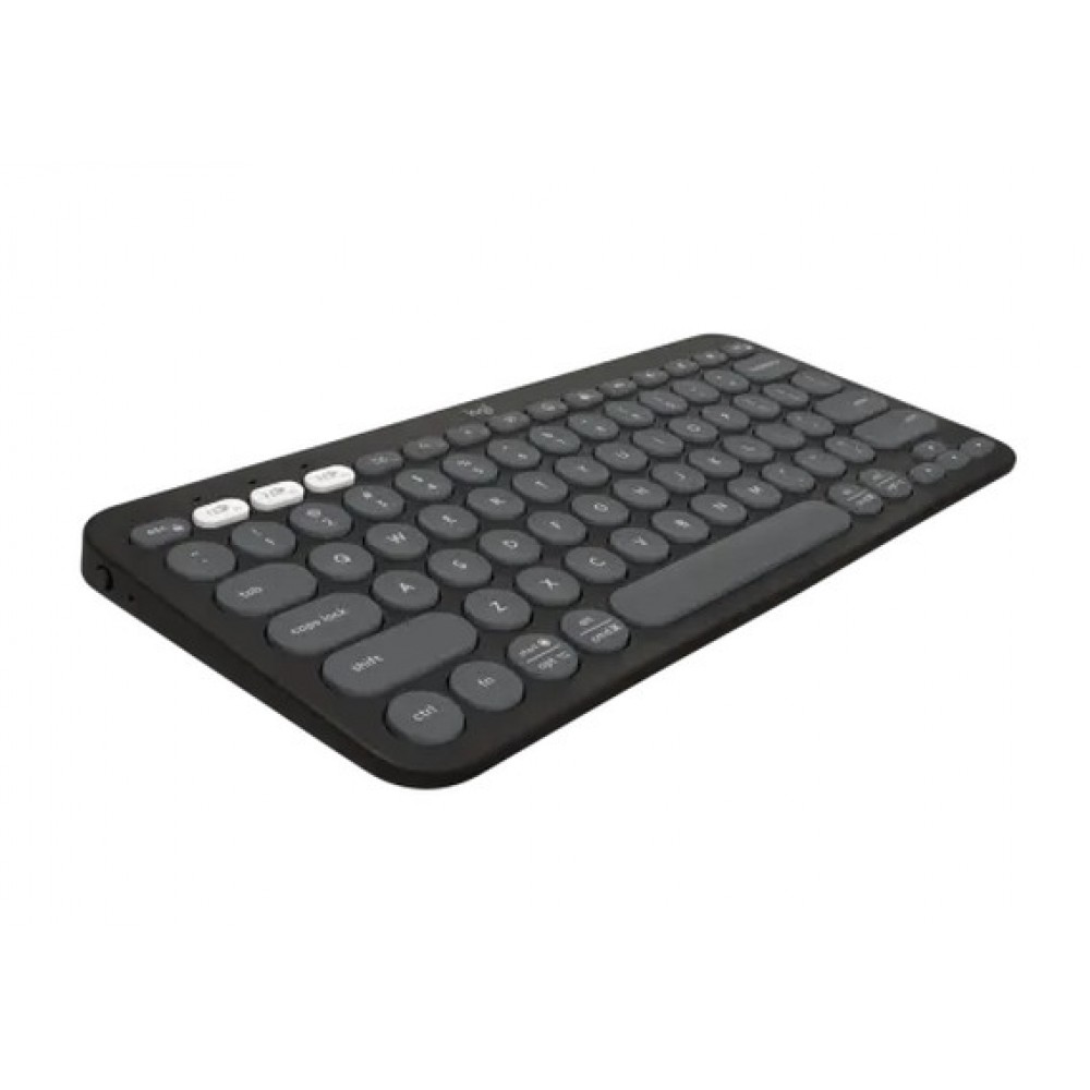 Logitech Pebble 2 Combo Безжичен Комплект Клавиатура и Мишка с Easy-Switch – Graphite