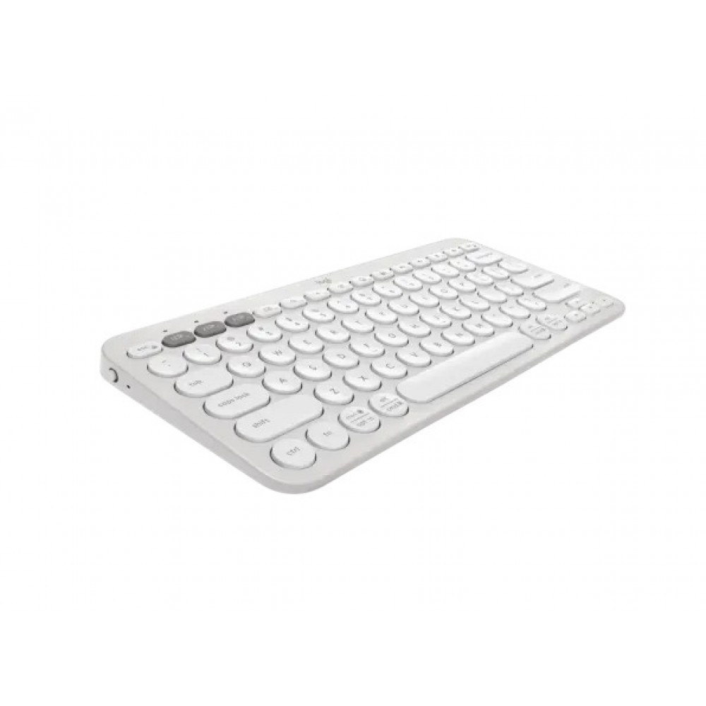 Logitech Pebble 2 Combo Безжичен Комплект Клавиатура и Мишка с Easy-Switch – White