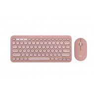 Logitech Pebble 2 Combo Безжичен Комплект Клавиатура и Мишка с Easy-Switch – Pink