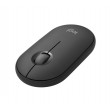 Logitech Pebble 2 M350s - ултра-тиха Bluetooth мишка, 1000 DPI, еко дизайн - графит