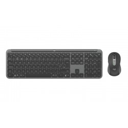 Logitech Signature Slim Combo MK950 Безжичен Комплект Клавиатура и Мишка – Graphite
