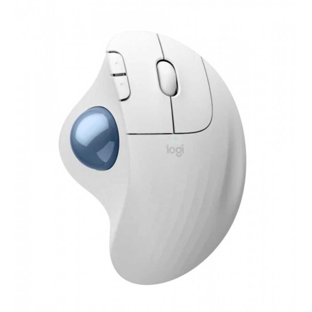 Logitech ERGO M575S – WHITE Безжична мишка