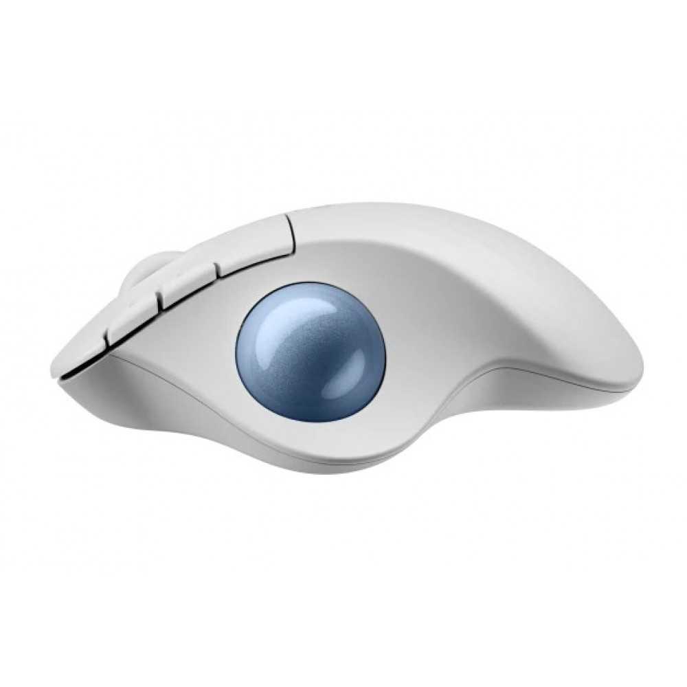Logitech ERGO M575S – WHITE Безжична мишка
