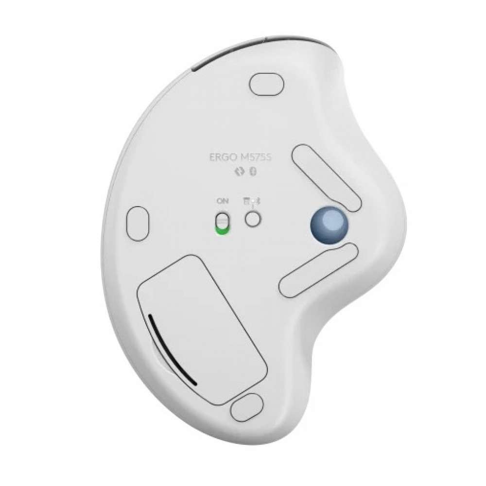 Logitech ERGO M575S – WHITE Безжична мишка