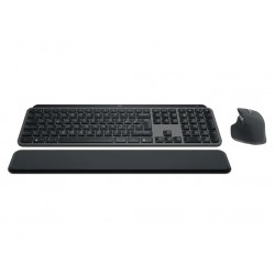 Logitech MX Keys Combo for Business Gen2 Комплект Безжична Клавиатура и Мишка с Palm Rest – Graphite