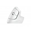 Logitech Lift - вертикална ергономична мишка за бизнес, Logi Bolt, 4000 DPI - бяла