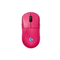 Logitech G PRO 2 LIGHTSPEED Безжична Gaming Мишка HERO 2 до 44000 DPI с LIGHTFORCE и LIGHTSYNC – Pink – 910-007309