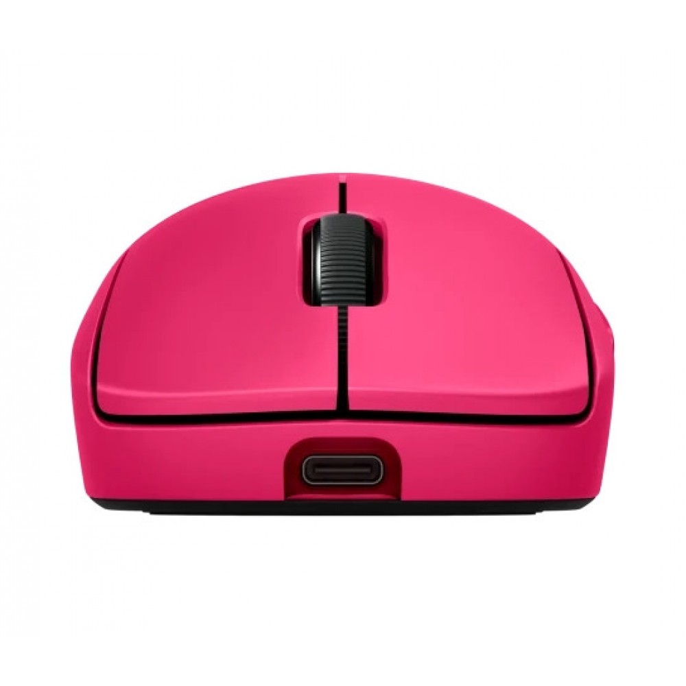 Logitech PRO 2 LIGHTSPEED – безжична гейминг мишка, 44000 DPI, Hero 2, 80g, розова