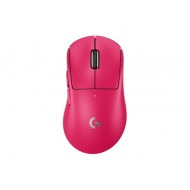 Logitech PRO X Superlight 2 DEX – 60g, 44000 DPI, 8kHz, 95h, Ergo, LIGHTSPEED - Розова