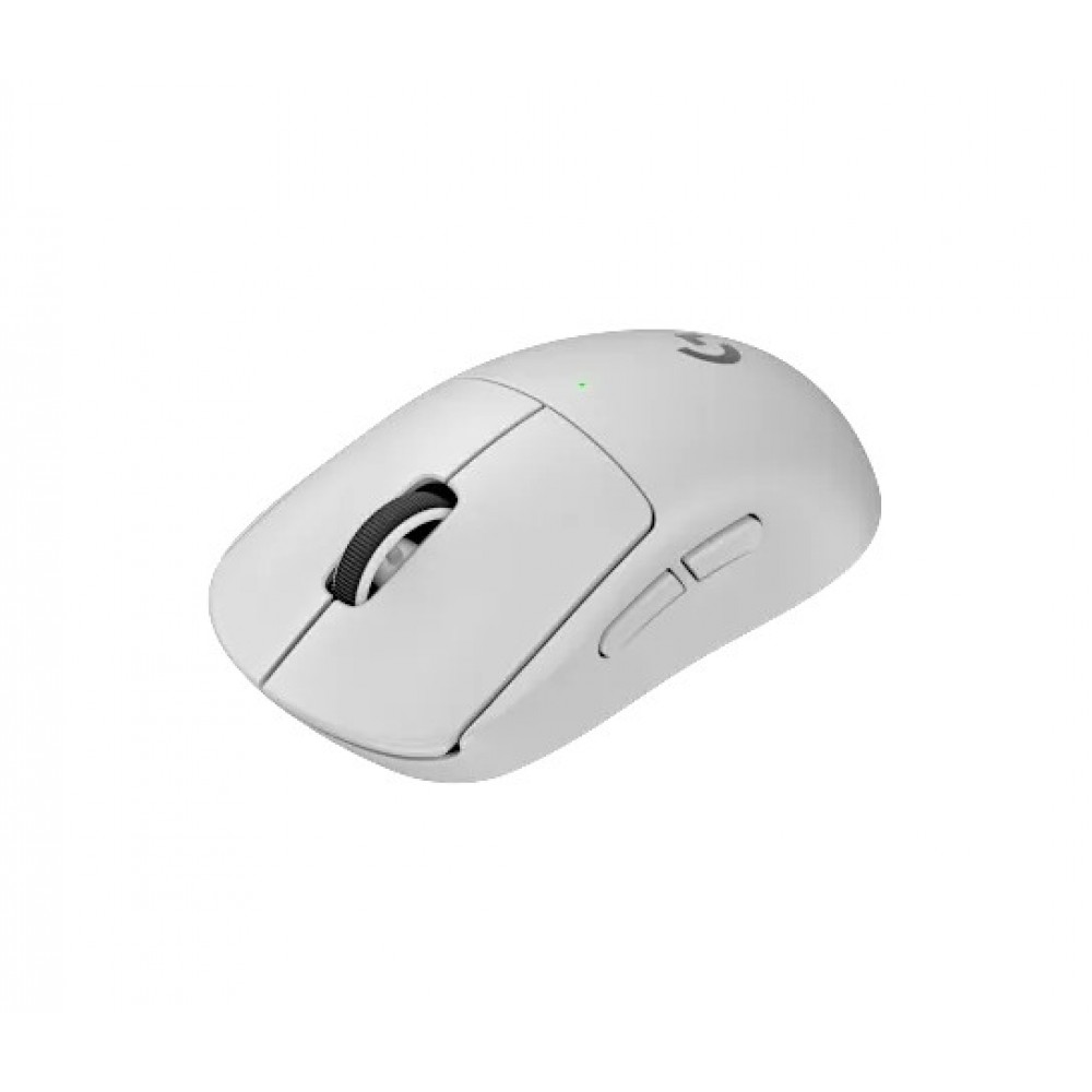 Logitech PRO X SUPERLIGHT 2 SE – безжична гейминг мишка, 44000 DPI, Hero 2, 60g, бяла