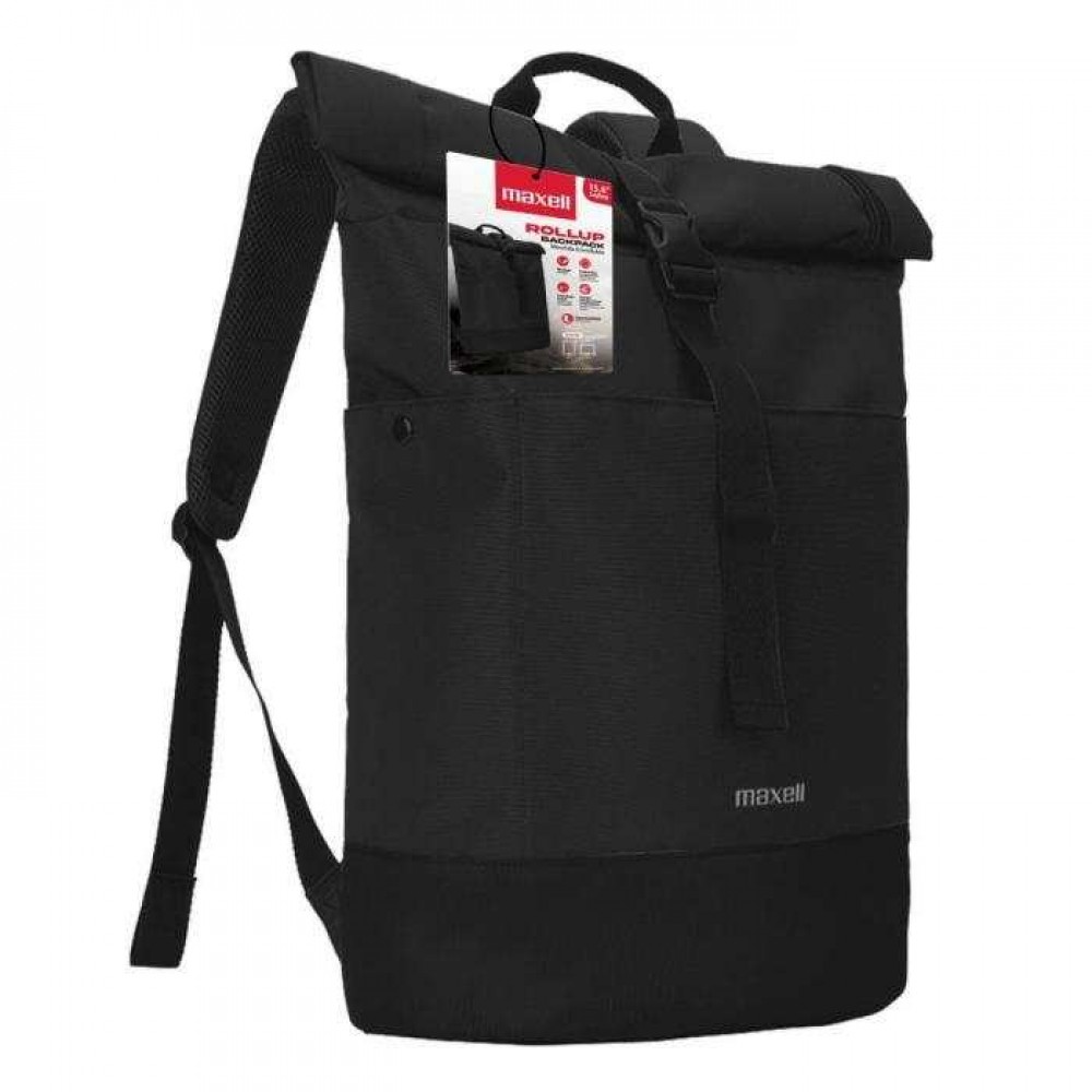 Раница за Лаптоп MAXELL BX350 ROLLUP 16" 14L с Цип – Сива
