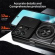 Магнитен Калъф за Motorola Moto G87 / G77 / G67 5G с Въртящ се Пръстен, Сгъваема Стойка, Плъзгащ Капак за Камерата и Скрийн Протектор – 5 цвята