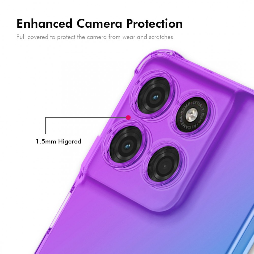 Калъф за Motorola Moto G87 / G77 / G67 5G ENKAY TPU с Подсилени Airbag Ъгли 2,5 mm и Скрийн Протектор – 4 цвята