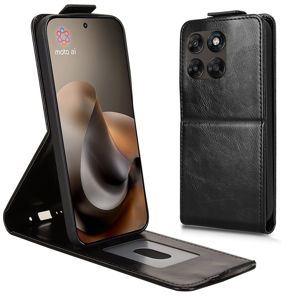 Калъф Тефтер за Motorola Moto G87 / G77 / G67 5G от PU Кожа с Вертикално Отваряне, Магнитно Закопчаване, Стойка и Джоб за Карта – 4 цвята
