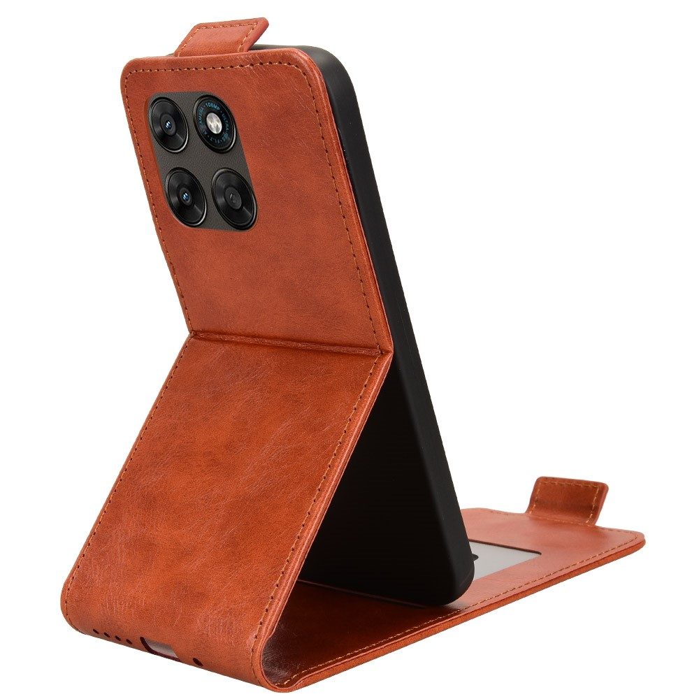 Калъф Тефтер за Motorola Moto G87 / G77 / G67 5G от PU Кожа с Вертикално Отваряне, Магнитно Закопчаване, Стойка и Джоб за Карта – 4 цвята
