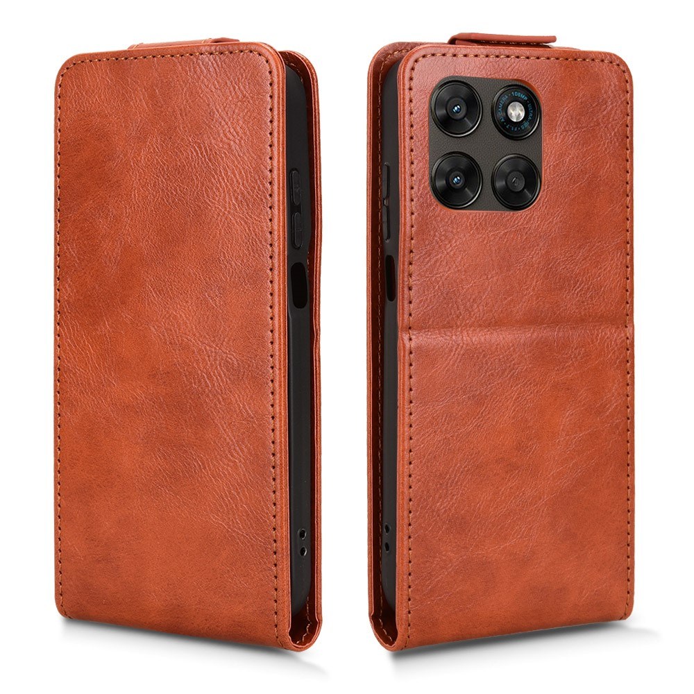 Калъф Тефтер за Motorola Moto G87 / G77 / G67 5G от PU Кожа с Вертикално Отваряне, Магнитно Закопчаване, Стойка и Джоб за Карта – 4 цвята