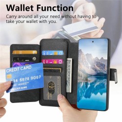 Калъф за Motorola Edge 70 5G / Moto X70 Air 5G CASENEO MW-02 Магнитен Портфейл от PU Кожа с Отделящ се Калъф, RFID Защита и Скрийн Протектор – 6 цвята