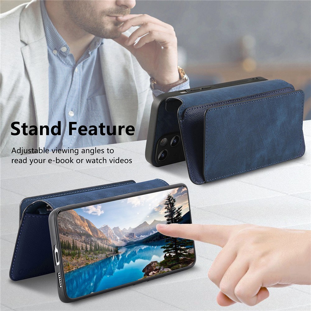 Калъф за Motorola Moto G77 5G / G67 5G CASENEO MW-02 Магнитен Портфейл от PU Кожа с Отделящ се Калъф, RFID Защита и Скрийн Протектор – 6 цвята