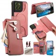 Калъф за Motorola Moto G77 5G / G67 5G CASENEO MW-02 Магнитен Портфейл от PU Кожа с Отделящ се Калъф, RFID Защита и Скрийн Протектор – 6 цвята