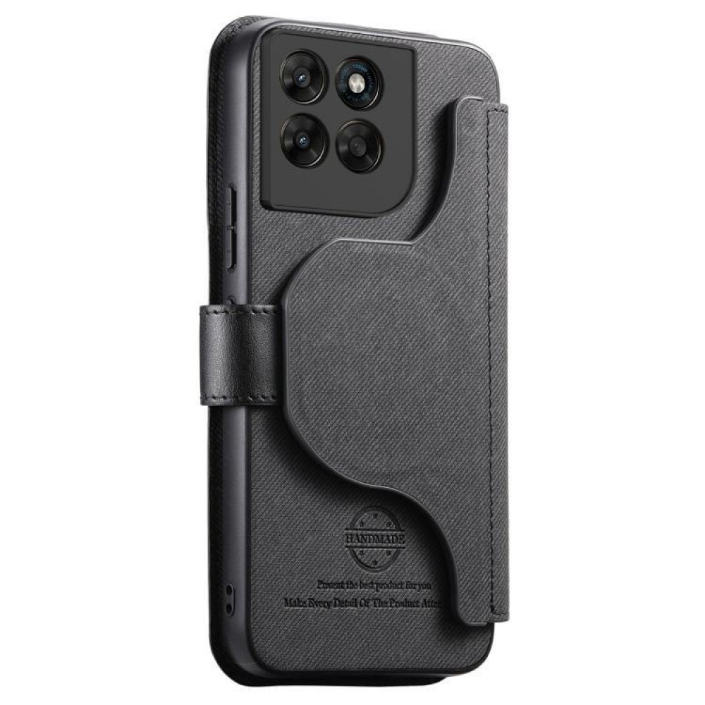 Калъф Портмоне за Motorola Moto G87 / G77 / G67 5G от PU Кожа и TPU с Цип, RFID Защита, MagSafe и Стойка – 5 цвята и Скрийн Протектор