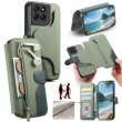 Калъф Портмоне за Motorola Moto G87 / G77 / G67 5G от PU Кожа и TPU с Цип, RFID Защита, MagSafe и Стойка – 5 цвята и Скрийн Протектор