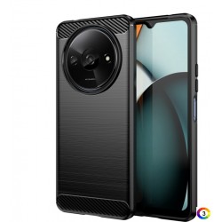 Xiaomi Redmi A3 4G Удароустойчив Carbon Fiber Калъф и Протектор