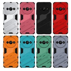 Xiaomi Redmi A3 4G Punk Armor Удароустойчив Калъф и Протектор