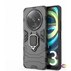 Xiaomi Redmi A3 4G Удароустойчив Ring Holder Калъф и Протектор