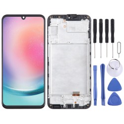 LCD Дисплей и Тъч Скрийн с Рамка за Samsung Galaxy A24 4G SM-A245F