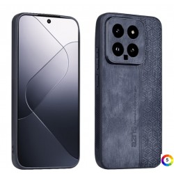 Xiaomi 14 ЕAZNS Удароустойчив Кожен Калъф и Протектор